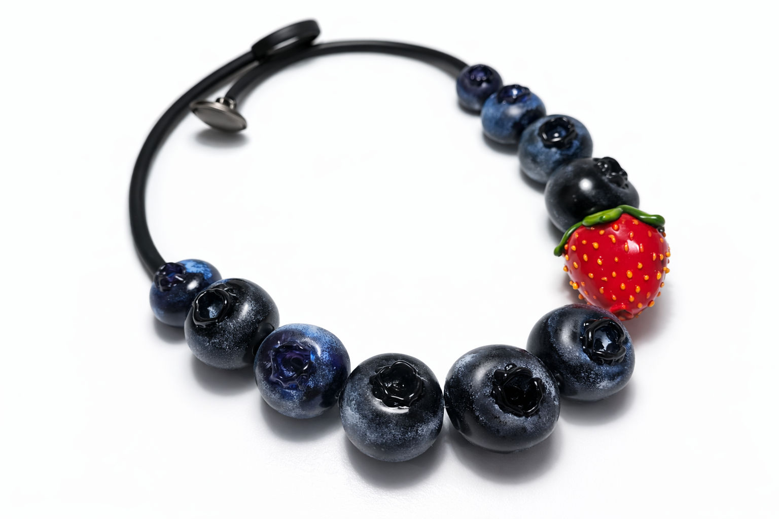 Collar Arandanos y fresa